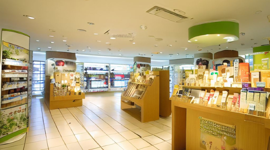eco-friendly display stands retail
