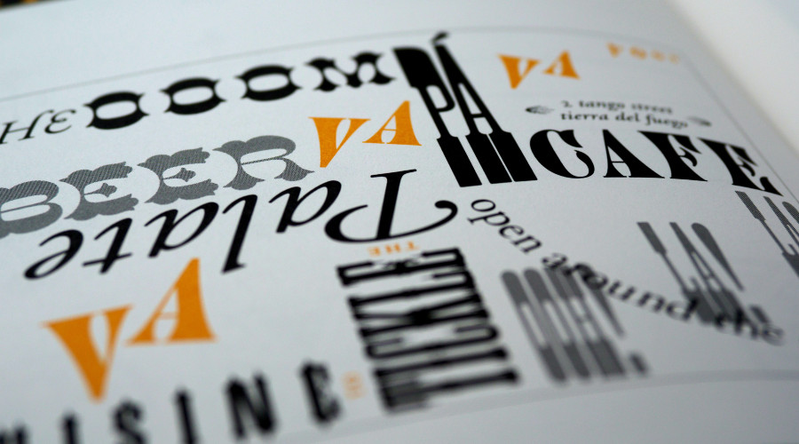 typography eye catching design